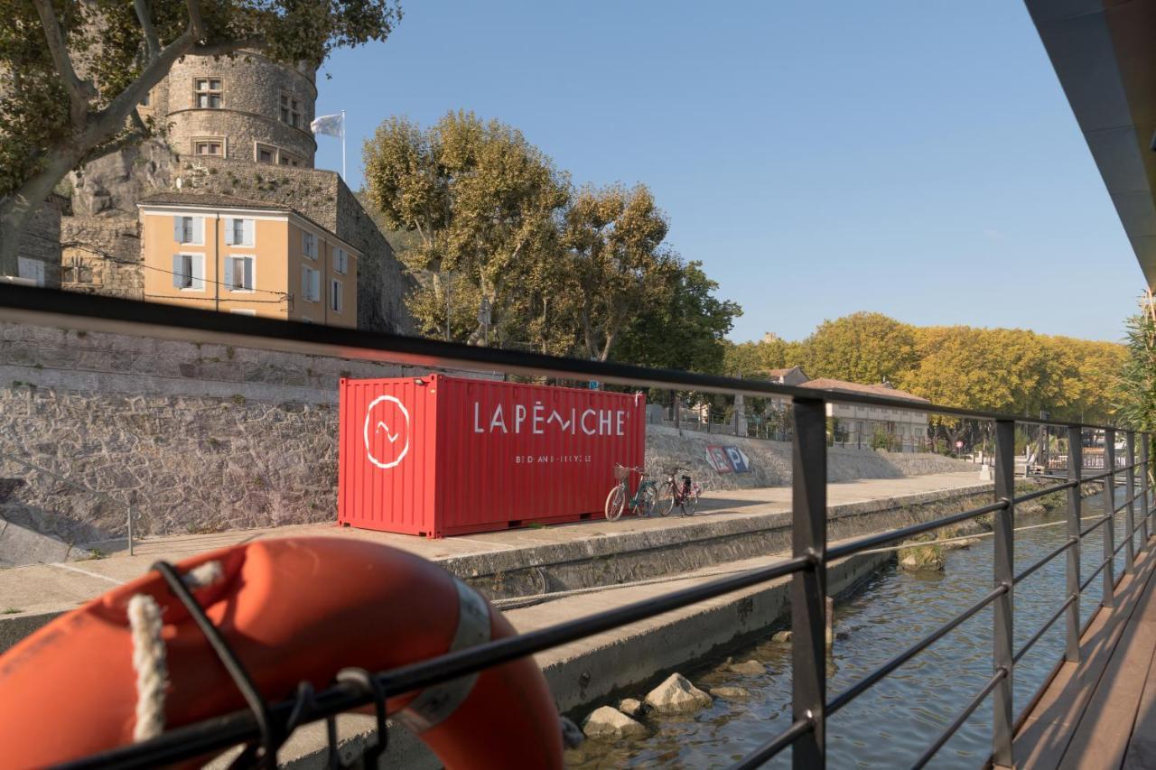 فندق La Peniche - Bed And Bicycle - Tournon المظهر الخارجي الصورة